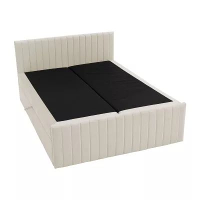 Kontinentálna manželská posteľ 140x200 VASHON 2 - modrá + topper ZADARMO