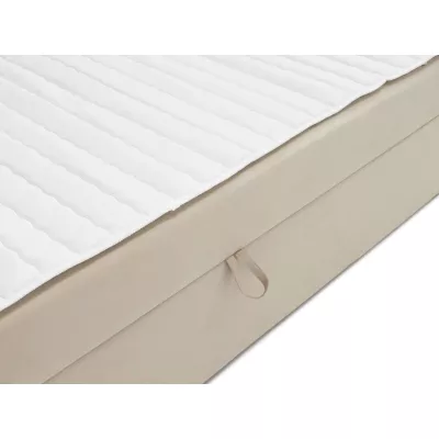 Boxspringová manželská posteľ 180x200 VASHON 1 - zelená + topper ZADARMO