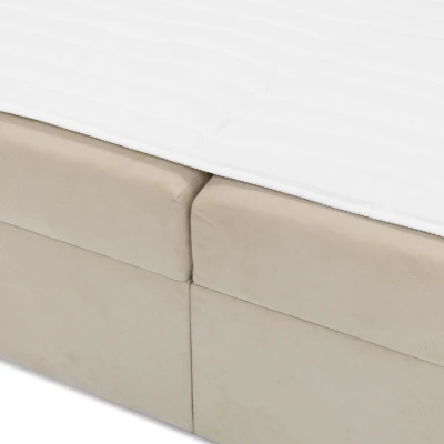 Boxspringová manželská posteľ 180x200 VASHON 1 - zelená + topper ZADARMO