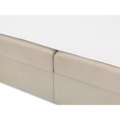 Boxspringová manželská posteľ 180x200 VASHON 1 - zelená + topper ZADARMO