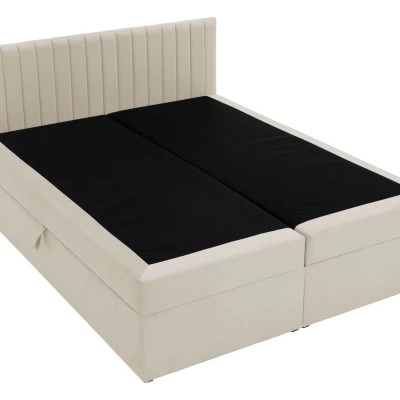Boxspringová manželská posteľ 180x200 VASHON 1 - zelená + topper ZADARMO