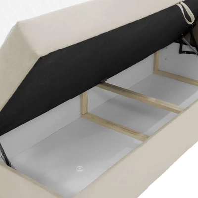Boxspringová manželská posteľ 180x200 VASHON 1 - zelená + topper ZADARMO