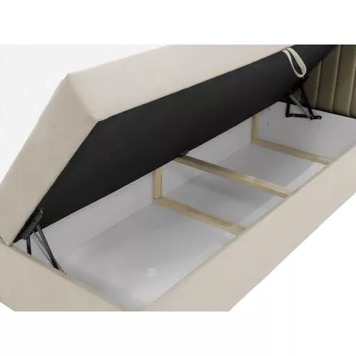 Boxspringová manželská posteľ 180x200 VASHON 1 - zelená + topper ZADARMO