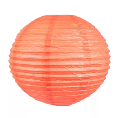 Papierové tienidlo KOKON - 50cm, guľa, marhuľové