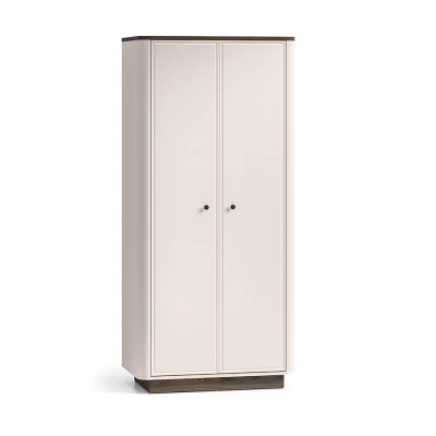 Šatníková skriňa 92 cm ARLENA - dub / kašmír