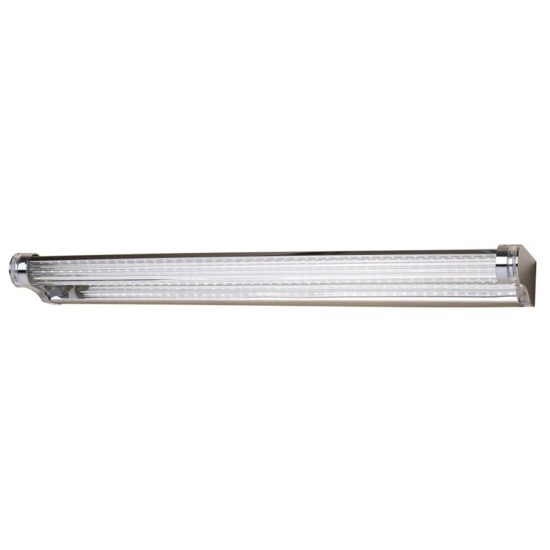 LED osvetlenie nad zrkadlo MODERNO - 9W, 6500K (studená biela), 58cm, chrómované