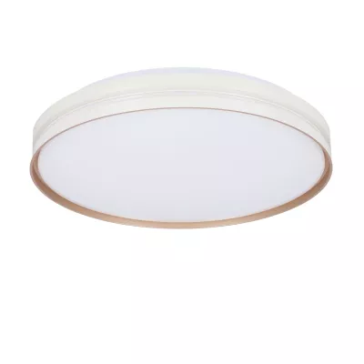 Prisadené LED stropné svietidlo MONTANA - 24W, 4000K (denná biela), zlaté / biele