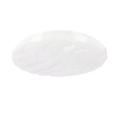 LED stropnica s efektom hviezdnej oblohy NEVADA - 15W, 4000K (denná biela), 29cm, okrúhle, biele