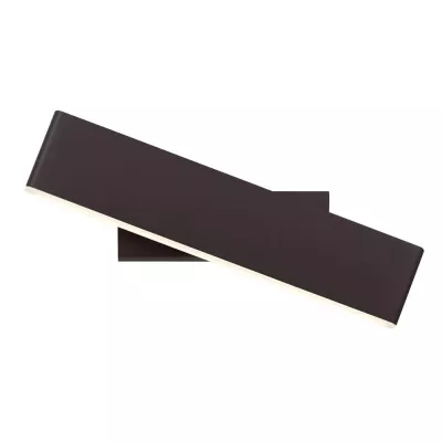 Moderné nástenné LED osvetlenie NICOLETTA - 4W, 4000K (denná biela), hnedé