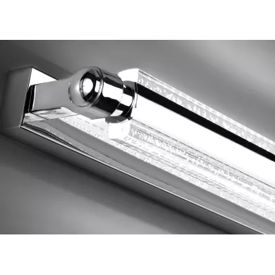 LED osvetlenie nad zrkadlo QUASAR - 10W, 6500K (studená biela), chrómované