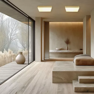 LED stropné kúpeľňové svietidlo QUATTRO - 18W, 4000K (denná biela), perlové