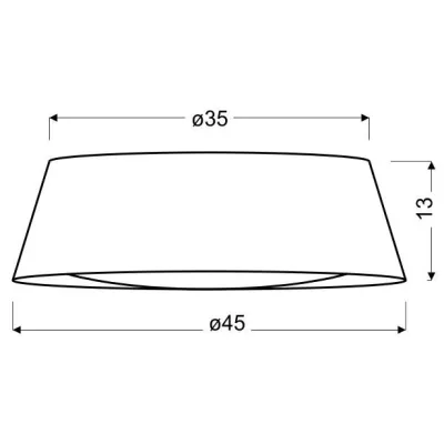 LED stropné osvetlenie do detskej izby RIVER - 16W, 6500K (studená biela), viacfarebné