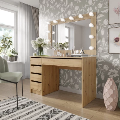 Univerzálny stolík CONALL - dub artisan