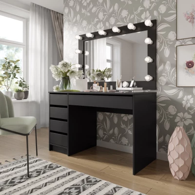 Univerzálny stolík CONALL - čierny