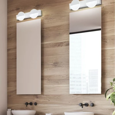 Moderné LED nástenné osvetlenie SING - 2x3W, 4000K (denná biela), biele