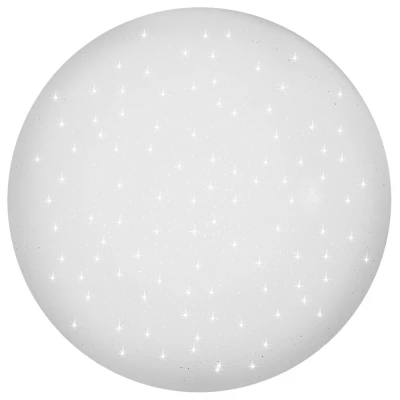 LED stropné svietidlo s efektom nočnej oblohy SKY EFECT - 10W, 6500K (studená biela), 33cm, biele