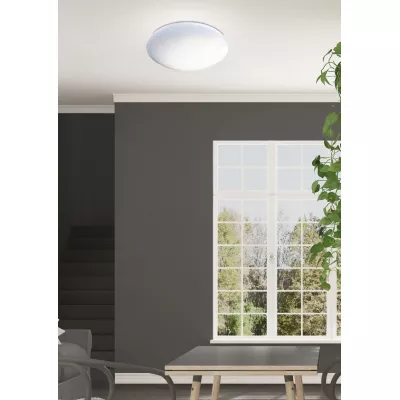 LED stropné svietidlo s efektom nočnej oblohy SKY EFECT - 16W, 4000K (neutrálna biela), 51cm, biele