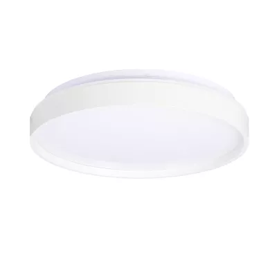 LED stropnica s efektom hviezdnej oblohy TEXAS - 18W, 4000K (denná biela), 34cm, okrúhle, biele