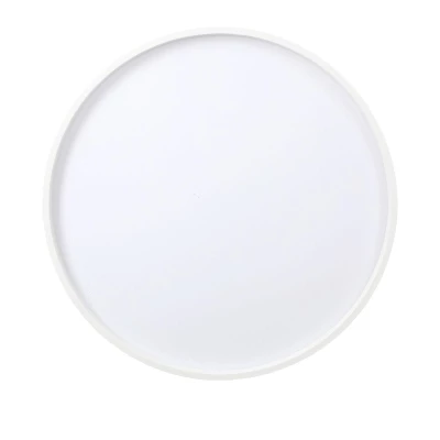 LED stropnica s efektom hviezdnej oblohy TEXAS - 18W, 4000K (denná biela), 34cm, okrúhle, biele