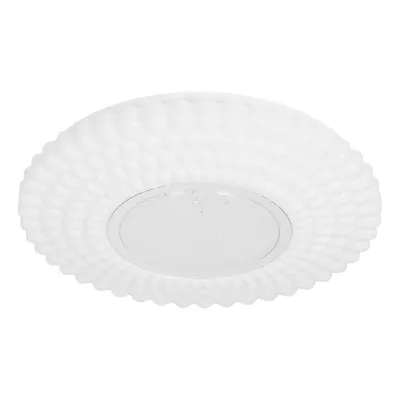 LED stropné okrúhle svietidlo URAN - 24W, 4000K (denná biela), 38cm, biele
