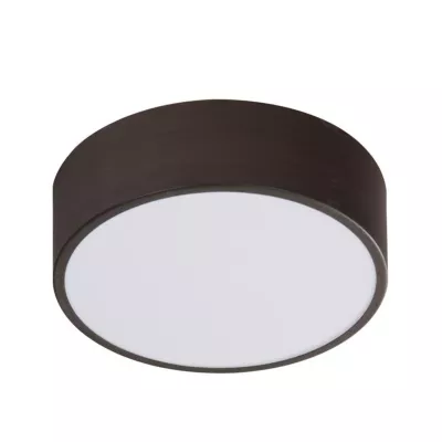 Stropné LED prisadené svietidlo ZIGO - 10W, 4000K (neutrálna biela), wenge