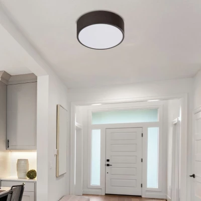Stropné LED prisadené svietidlo ZIGO - 10W, 4000K (neutrálna biela), wenge