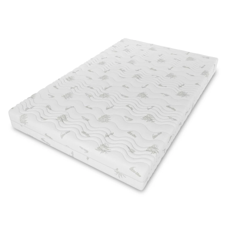 Penový matrac s poťahom aloe vera 120x200x10 STERLINK 1
