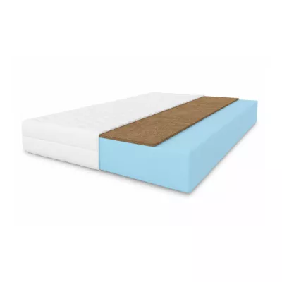 Penovo-kokosový matrac s dvoma úrovňami tvrdosti 90x200x11 STRASBURK