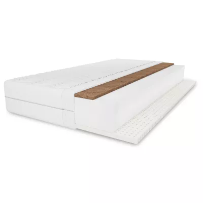 Kokosovo-latexový obojstranný matrac 90x200x15 SURRY