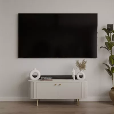Televízny stolík NYRA - béžový