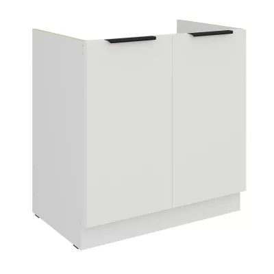 Drezová skrinka LUNARA - šírka 80 cm, biela