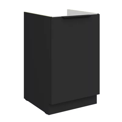 Dolná drezová skrinka LUNARA - šírka 50 cm, čierna