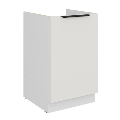 Dolná drezová skrinka LUNARA - šírka 50 cm, biela
