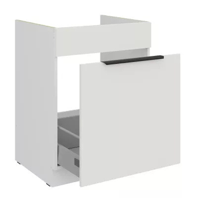Dolná skrinka na drez LUNARA - šírka 60 cm, biela