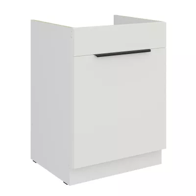 Dolná skrinka na drez LUNARA - šírka 60 cm, biela
