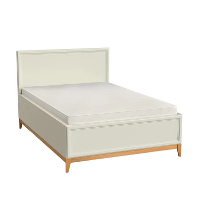 Manželská posteľ s úložným priestorom 140x200 ELLENSBURG - kašmír