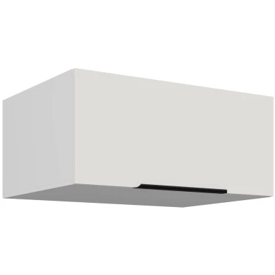 Hlboká digestorová skrinka LUNARA - šírka 80 cm, biela