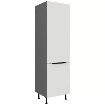 Potravinová skriňa LUNARA - šírka 60 cm, biela / antracit