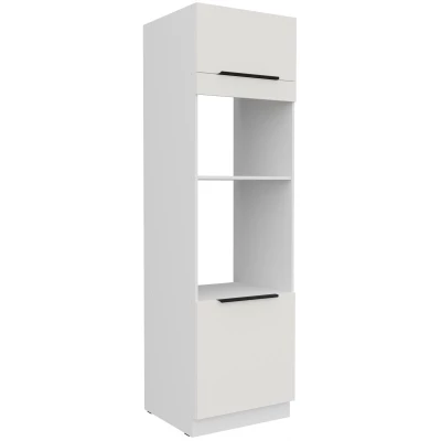 Skriňa na vstavané spotrebiče LUNARA - šírka 60 cm, biela