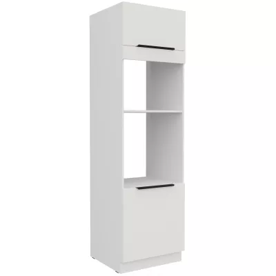 Skriňa na vstavané spotrebiče LUNARA - šírka 60 cm, biela