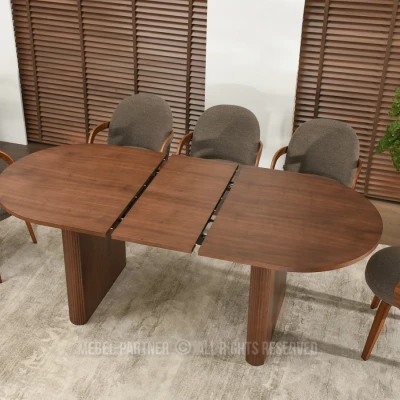 Rozkladací jedálenský stôl 160(200)x90 CENDRY - orech