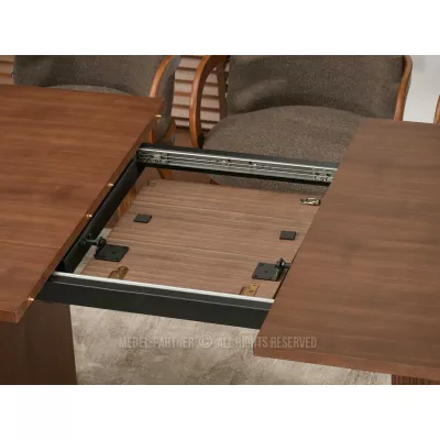 Rozkladací jedálenský stôl 160(200)x90 CENDRY - orech