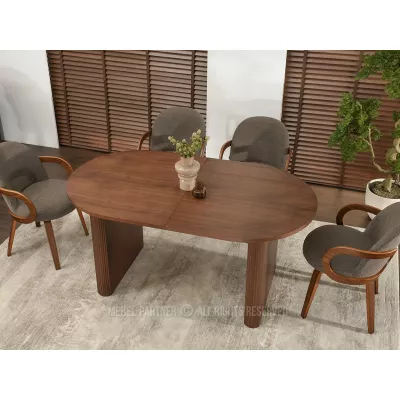 Rozkladací jedálenský stôl 160(200)x90 CENDRY - orech