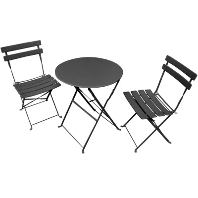 Záhradný set MASON - čierny