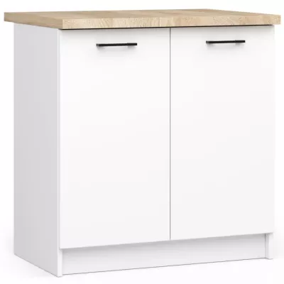 Kuchynská doska VERMINA - 80x60x3, 2 cm, dub sonoma