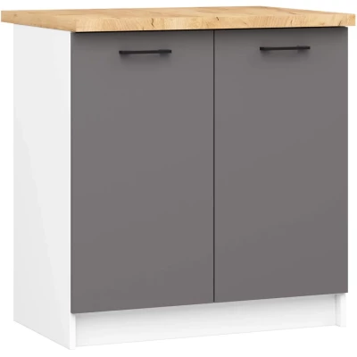 Kuchynská doska VERMINA - 80x60x3, 2 cm, dub craft