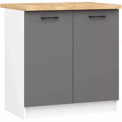 Kuchynská doska VERMINA - 80x60x3, 2 cm, dub craft