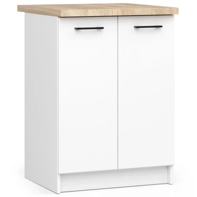 Kuchynská doska VERMINA - 60x60x3, 2 cm, dub sonoma