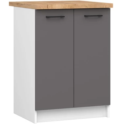 Kuchynská doska VERMINA - 60x60x3, 2 cm, dub craft