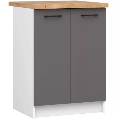 Kuchynská doska VERMINA - 60x60x3, 2 cm, dub craft
